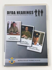 Film - DVD  - 1 CD, DFDA Hearings