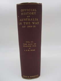 Vol III The AIF in France 1916
