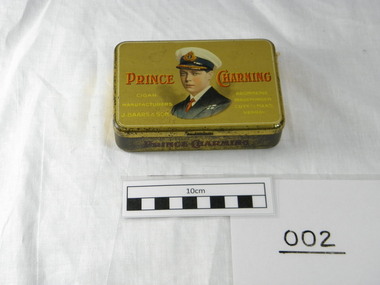 Cigar Tin, (estimated); "early 20th century"