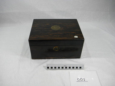 Writing Box, Unknown  Woodworker, 9:MMMM, 1885 (estimated)