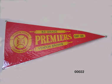 Tennis Pennant