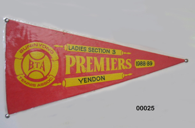 Tennis Pennant