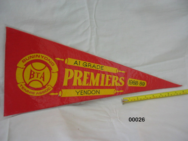 Tennis Pennant