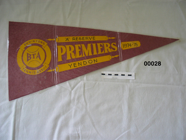 Tennis Pennant