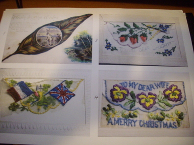 Post Cards, Embroidered Post Cards