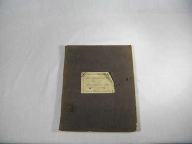 Booklet - Government papers, 1884