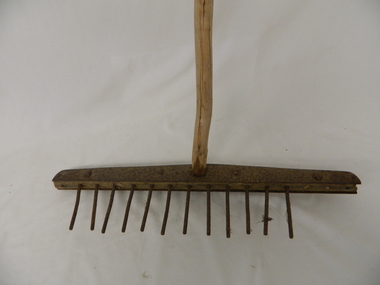 Rake - Tea Tree, mid to late 1900's