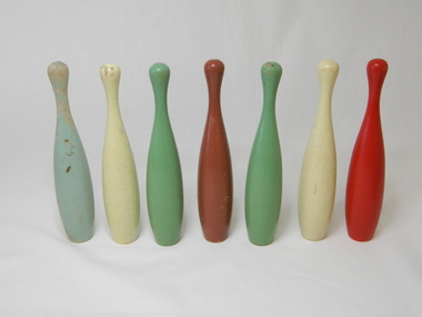 Skittles wooden, Circa 1980