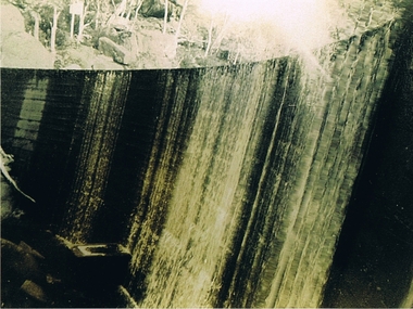 Photograph  Clover Dam, Clover Dam Circa 1940, circa 1940s to 1950s