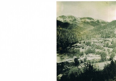 Photograph  Bogong Township, Bogong Township Circa 1940s right side view, circa 1950