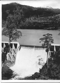 Photograph of Lake Guy and Bogong Village, Lake Guy and Bogong Village, Approx. 1945