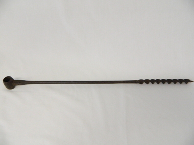 Drill Auger, Circa early 1900s