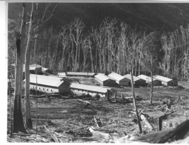 Photograph of Howmans Dam Camp, Howmans Dam Camp, circa 1948