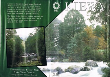 VHS Tape - Kiewa Hydro Electricity Scheme x2, Kiewa, Circa 1990