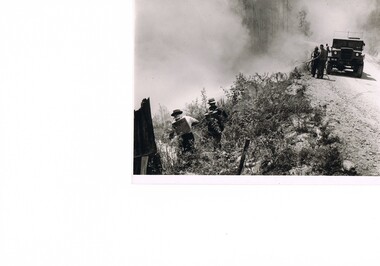 Photograph Fire Prevention Victorian Alps, Burning, Circa 1950