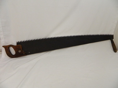 Saw Logging, circa early 1900's