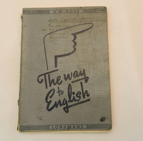 Book - Reference Teaching Infants, Longmans, The Way to English, 1951