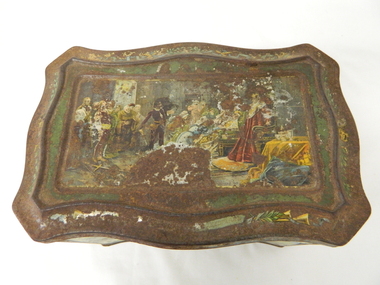 Tin Biscuit/Tea, Early to mid 1900s
