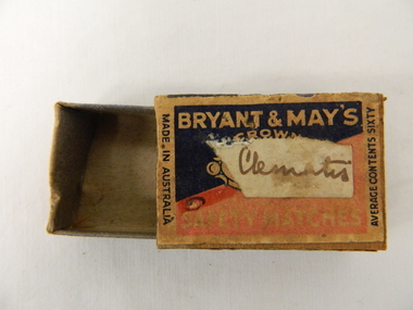 Box Matches, mid to early 1980's