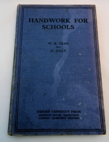 Book - Reference Teaching, Handwork for Schools, circa 1944