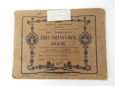 Book - Sketch Book, Circa 1918