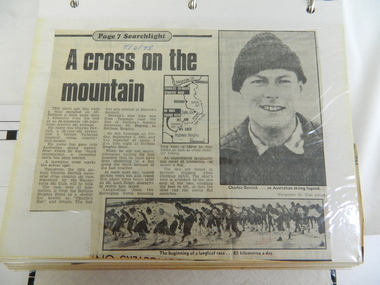 Scrap Book, Newspaper Clippings: 1950 - 1990s