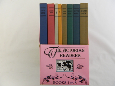 Box of Victorian Readers, 1,2,Third, Fourth, Fifth, Sixth, Seventh, Eighth Victorian Readers, 1989