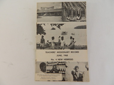 Book - Religious Education, Teachers' Missionary Record, June 1968