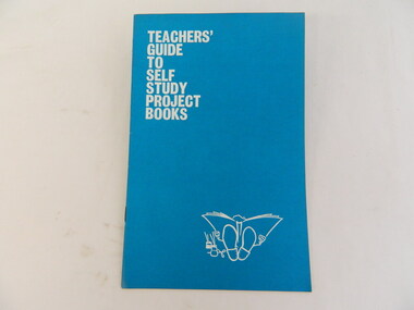 Book - Religious Education, Teacher's Guide to Self Study Project Books   x2, 1971