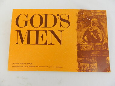 Book - Religious Education, God's Men by R.M. Lavendar  x2, 1970