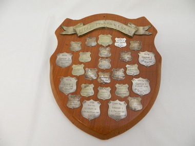 Shield - Mt Beauty Junior Gra-y, 1950's - 1960's