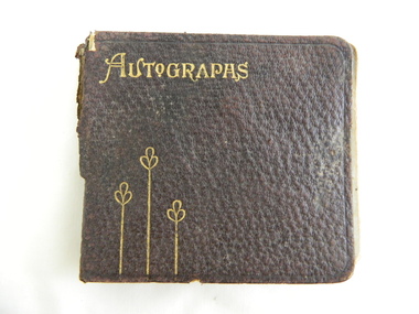 Book - Autographs, Autographs, 16th Jan. 1915