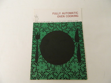 Booklet - S.E.C.V, Fully Automatic Oven Cooking