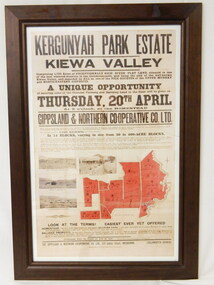 Poster - Framed - Kergunyah