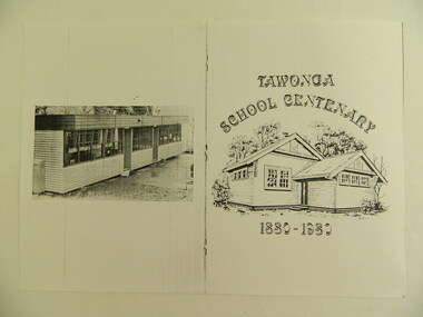 Papers - Tawonga School Centenary 1880-1980 x2, original 1980