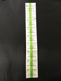 Ski Lift Ticket - strip, 1978
