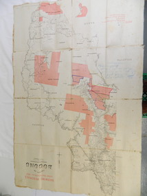 Map - Kiewa Valley, County Map of Bogong, 27/11/1905