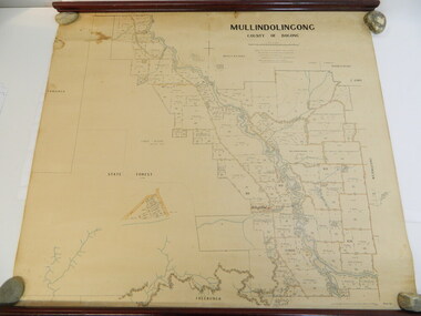 Map - Kiewa Valley, Parish Map of Mullindolingong, 12/10/1906