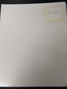 Folder - Mt Beauty, Early History of Mt Beauty, 2003