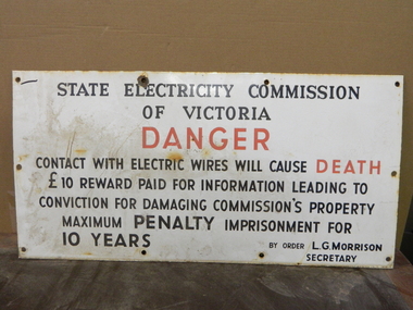 Sign - S.E.C.V. x 2