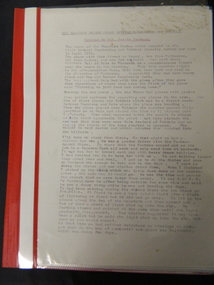 Folder - Jessie Seymour, The Beaufort Bomber Crash between Gundowring and Eskdale