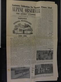 Alpine Observer Newspaper - 23 Oct. 1980  x2, 23 Oct. 1980