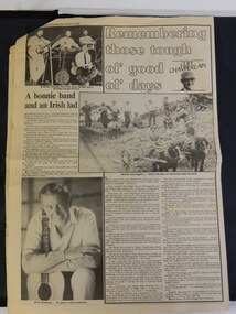Newspaper Article - Thomas Briggs, 5th March 1988
