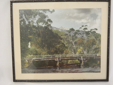 Photo Framed - Broken Bridge, c1940's