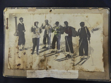 Photo - Skiers 1946, August 1946