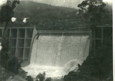 Photograph - Junction Dam spilling