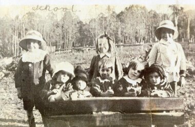 Photo - School Children Tawonga Primary School, Circa 1920 (estimate)