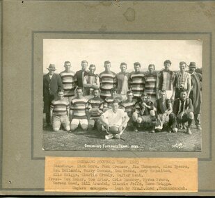 Photos - Dederang Football Club Team Photos - Set of 2 - 1919 and 1923, 1. 1923     2. 1919