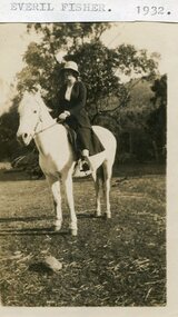 Photo - Everil Fisher 1932, 1932