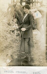 Photographic Postcard - Everil Fisher 1923, 1923
